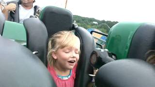 Lilys first real roller coaster [upl. by Uhile]