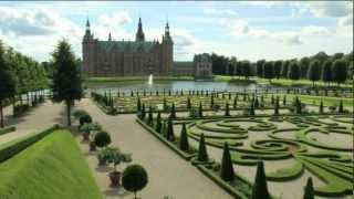 Frederiksborg slot park og søDanmark🇩🇰 [upl. by Llehsyar880]