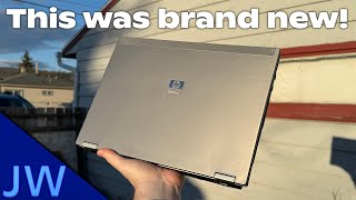 Unboxing NewOld Stock HP EliteBook 6930p 2009 [upl. by Gaidano842]