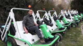 Interview Fabien Chef dEquipe chez L’Eden Vert 78  autoportées Etesia Hydro124d [upl. by Reffinnej]