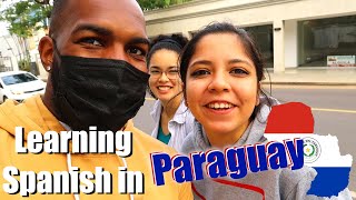 Aprendiendo Español Paraguayo De Desconocidos En Asunción Paraguay [upl. by Uwkuhceki808]