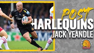 CHIEFS TV Jack Yeandle  PostMatch Reaction  Harlequins H [upl. by Nitsua627]