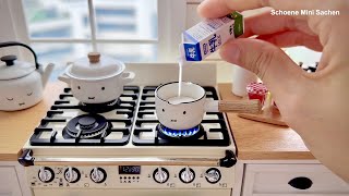 Super Fun Cooking with Miffy Face Series FUJIHORO Mini Collection in ReMent Dollhouse Kitchen🐰🤍 [upl. by Russel476]