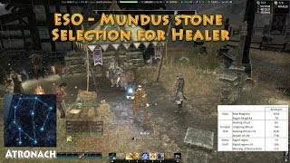 ESO  Mundus Stone Selection for Healers [upl. by Llacam]