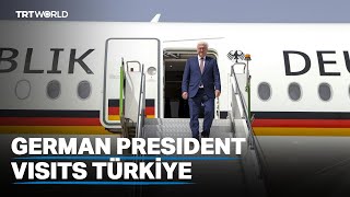 German president in Türkiye to mark 100 years of diplomatic ties [upl. by Refotsirk601]