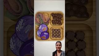 Filling Platter ASMR with sweets youtubeshorts [upl. by Anerdna]