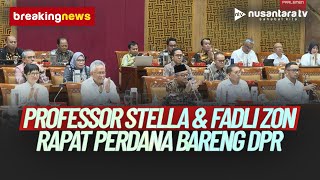 BREAKING NEWS Prof Stella amp Fadli Zon Raker Bersama DPR Bahas Pendidikan di Indonesia  NTV [upl. by Lenni]