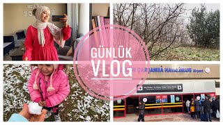 GUNLUK VLOG  NISAN  KOY ZIYARETI  UMRE YOLCUSU ✅ [upl. by Icat632]