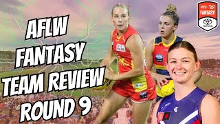 AFLW Fantasy 2024 Team Review Round 9  INJURIES AGAIN [upl. by Puklich417]