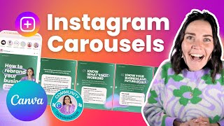 How to Design Trending INSTAGRAM CAROUSEL  Step by Step Canva Tutorial [upl. by Anehsat]