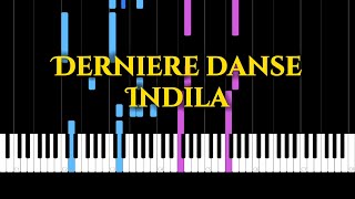 Dernière Danse  Indila  Piano Tutorial [upl. by Daile]