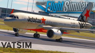 I FLEW WITH AN XBOX CONTROLLER ON VATSIM [upl. by Salim]