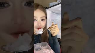 Humidifier freezer frost foryou iceeatingmukbang [upl. by Llahsram]