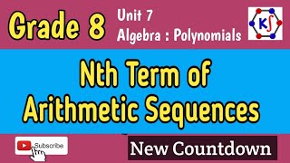 How to Write Expressions for the nth term of Arithmetic Sequences [upl. by Lonee161]