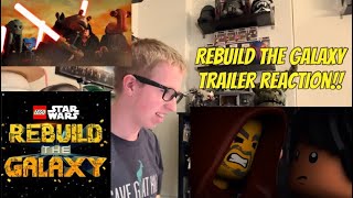 Lego Star Wars Rebuild The Galaxy Trailer REACTION [upl. by Whitebook]