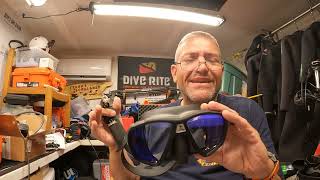 How to Burn your Scuba Diving Mask to Remove the Manufacturing Silicone Film [upl. by Bartolomeo]