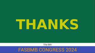 The 8th FASBMB congress 2024 [upl. by Karolina]