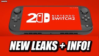 AMAZING SWITCH 2 LEAKS New Info on Nintendo New Dock and More [upl. by Lohman]