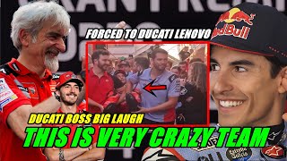 HUGE NEWS Marquez BRUTAL Comment after Forcibly Carried to Ducati Lenovo  MotoGP News 2024 [upl. by Aerona]