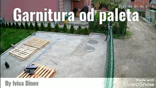 Garnitura od paleta [upl. by Nojed]