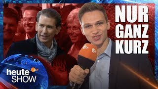 Fabian Köster in Österreichs Wahlkampf  heuteshow vom 13102017 [upl. by Lekcim]