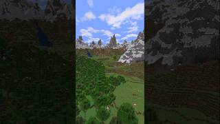 This is a PICTURE PERFECT Minecraft Mountain Seed [upl. by Peednam]