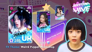 Rhythm Hive  FX Theme Weird Puppet Workshop Vol2 Card Draw VERY LUCKY [upl. by Acinaj]