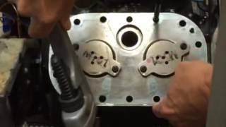 Copeland compressor head removal [upl. by Gignac]