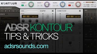 NI Kontour  Synth Engine Tips and Tricks  Native Instruments Komplete 10 [upl. by Akyre]