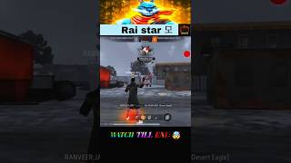 Raistar 모 vs hacker 😱🔥share freefire shorts viralvideo foryou [upl. by Aizatsana]