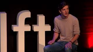 How I overcame depression by just sitting around  Jonathan Schoenmaker  TEDxDelft [upl. by Dragelin810]