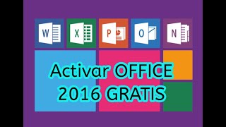 Método Mejorado  ▶ ACTIVAR OFFICE 2016 PROFESSIONAL PLUS ⭐ ლ´ڡლ GRATIS 2020 ✅ [upl. by Arica328]