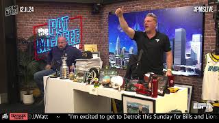 The Pat McAfee Show Live  Wednesday December 11th 2024 [upl. by Aiekram849]