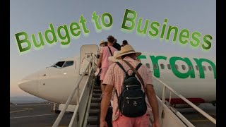 Budget to Business Class on Transavia [upl. by Yrrep961]