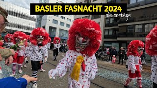 Basler Fasnacht 2024  Basels Carnival Parade PART 1 SVFasnacht [upl. by Uball]