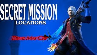 Devil May Cry 4  All Secret Mission Locations [upl. by Hairas]