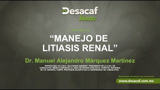 Manejo de Litiasis Renal  Desacaf Biotec [upl. by Norton]