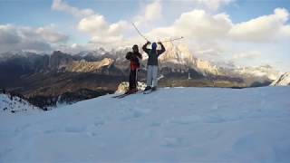 Cortina dAmpezzo amp Nassfeld ski trip December 2014 [upl. by Iamhaj]