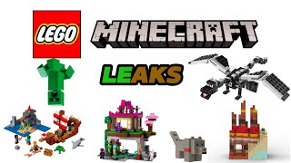 LEGO MINECRAFT LEAKS SUMMER 2024  18 SET [upl. by Rosalinde]