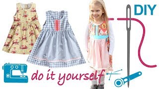 DIY Dirndl nähen für Anfänger – mit Knöpfen und Schürze – Zierstoff Schnittmuster „Judith“ [upl. by Rehpotsirc]