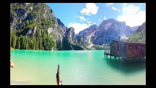 Lago di Braies perla delle Alpi [upl. by Oisorbma608]