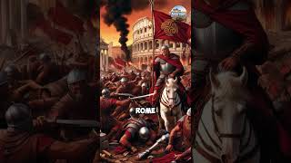 The Sack of Rome by the Visigoths shorts history romanhistory [upl. by Ihtac454]