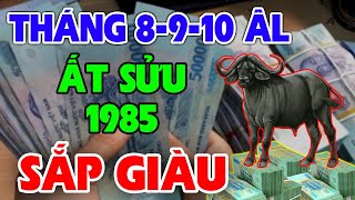 Tử Vi Tháng 8 9 10 Âm Lịch Tuổi Ất Sửu 1985 Vượt Qua Đại Hạn GIÀU NHANH Chóng Mặt Tiền Tỷ Cầm Tay [upl. by Romie]