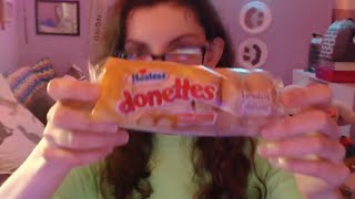 Hostess Limited Time Fall Maple Glazed Donettes Review 2024 [upl. by Anilad]