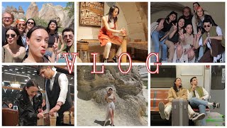 KAPADOKYA TATİL VLOG  peribacaları yeraltı şehirleri çömlek yapımı [upl. by Britney]