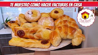 FACTURAS CASERAS receta fácil MEDIALUNAS Y VIGILANTES para el mate [upl. by Mettah]