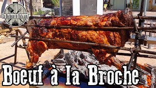 On fait cuire un Boeuf ENTIER à la Broche  🐂🔥😱 [upl. by Akeem]