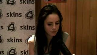 E4 Skins  Series 3  Interview  Kaya Scodelario [upl. by Eidson362]