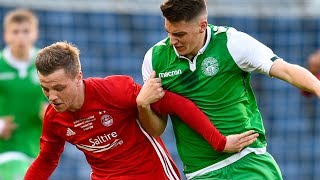 Aberdeen 13 Hibernian  Scottish FA Youth Cup Final 201718 [upl. by Aiyekal]