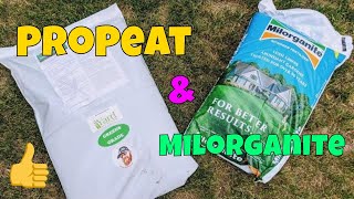 Using ProPeat and Milorganite at the Same Time [upl. by Nrojb]